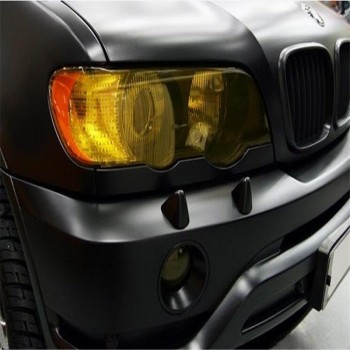 30cm x 140cm Car Fog Light Headlight Taillight Tail Light Tint Vinyl Film Sticker Dark Blue Color