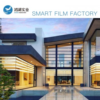 840*1375mm White PDLC Smart Film Eglass Switchable Glass Electrochromic Vinyl+50w Powersupply with Remote Control