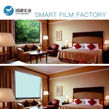 840*1375mm White PDLC Smart Film Eglass Switchable Glass Electrochromic Vinyl+50w Powersupply with Remote Control