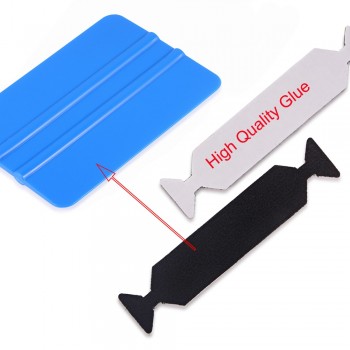 FOSHIO Car Foil Film Window Tint Tool Kit Vinyl Car Wrap Graphic Magnet Holder Wrapping Squeegee Car Stickers Cutter Knife Blade