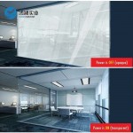 80x120cm Smart Film Switchable PDLC Pravicy Vinyl PDLC Film Smart Glass