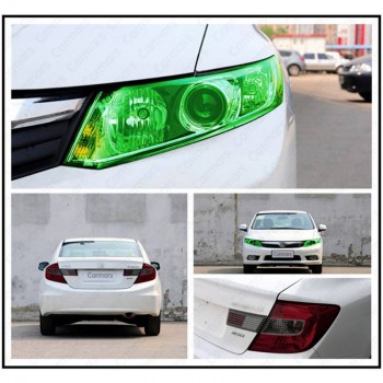 Car Headlight Film Transparent Chameleon Changing Tint Wrap Sticker Car Light Lamp Film Car Light Cover Car Styling