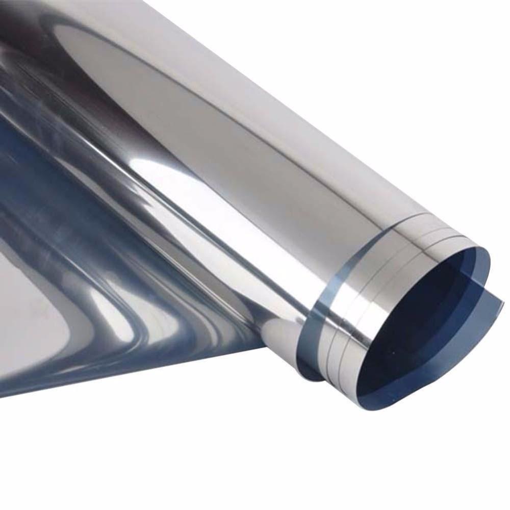 0.9X10M Building Window Tints Home Decals Film Commercial  Silver Reflective Films