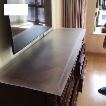 1.52x10m/60x33ft 0.05mm Transparent Matte Scratch Protection Film Furniture Protective Sticker Anti Oil Home Kitchen