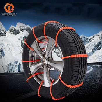 POSSBAY Universal 10Pcs Anti-skid Truck Car Mud Snow Chain Car Wheel Belt Winter Non Slip Tires Accessories Anti Slip Tyre Chain