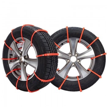 POSSBAY Universal 10Pcs Anti-skid Truck Car Mud Snow Chain Car Wheel Belt Winter Non Slip Tires Accessories Anti Slip Tyre Chain