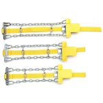 Car Auto Winter Anti-skid Steel Chains Car Skid Belt Snow Mud Sand Tire Clip-on Chain S/M/L