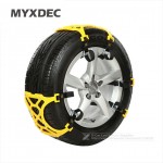 3Pcs/Lot TPU Snow Chains Universal Car Suit 165-265mm Tyre Winter Roadway Safety Tire Chains Snow Climbing Mud Ground Anti Slip