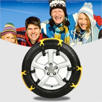 3Pcs/Lot TPU Snow Chains Universal Car Suit 165-265mm Tyre Winter Roadway Safety Tire Chains Snow Climbing Mud Ground Anti Slip