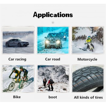 100pcs/lot Universal Screw Car Tires Studs Spikes Wheel Car 9 mm X 11.6 mm Snow Chains For Vehicle Truck Motorcycle Tires Winter