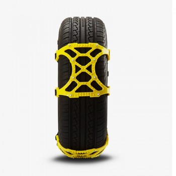 3Pcs Universal Auto Snow Chains Car Safety Anti-Slip 165-265mm Rubber Tyre Winter Roadway Strap SUV Climbing Mud Ground Outdoor