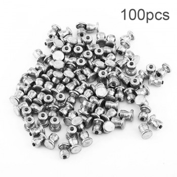 Liplasting 100pcs/Pack Durable Car Parts 8-10-2 Screw in Tire Stud Anti-Slip Wheel Tyre Snow Chains Spikes Anti Skid Ice Studs