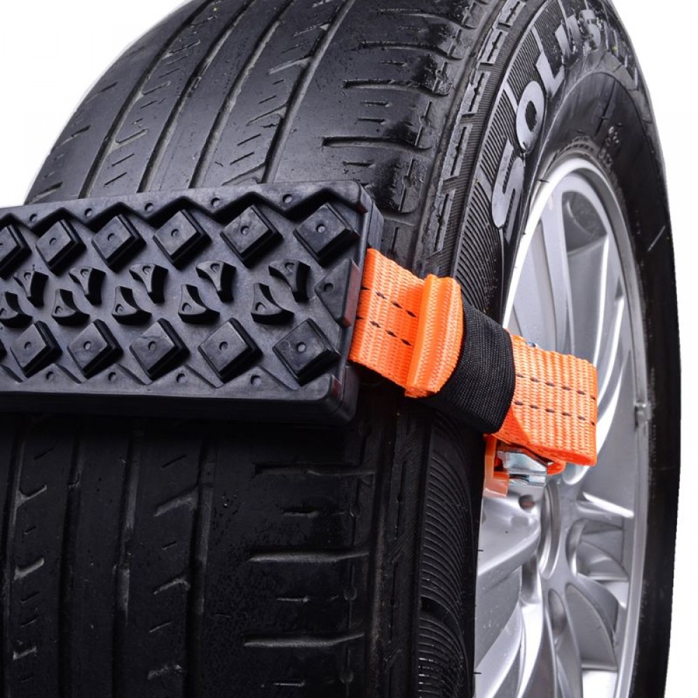 New 2PCS Tire Chain Strap Snow Chain Rubber Nylon Anti-Skid Wheel Automobile Saloon Car Non-slip Accessories 2019