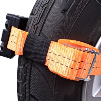 New 2PCS Tire Chain Strap Snow Chain Rubber Nylon Anti-Skid Wheel Automobile Saloon Car Non-slip Accessories 2019