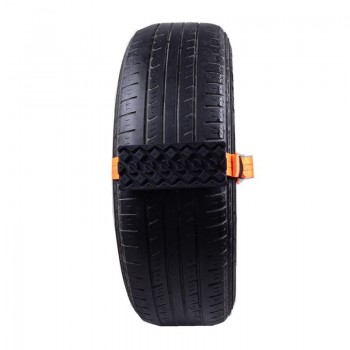 2 Pcs Vehicle Car Tire Chain Strap Snow Chain Rubber Nylon Anti-Skid Wheel Automobile Saloon Car Non-slip Accessories