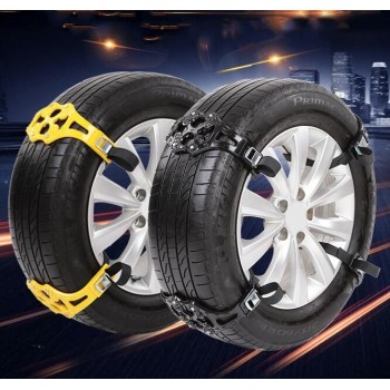 ATL CAR TIRE SNOW CHAIN,WHEEL ANTISKID TOOLS,TRAFFIC SAFETY,TPU MATERIAL, 2PIECES SALE