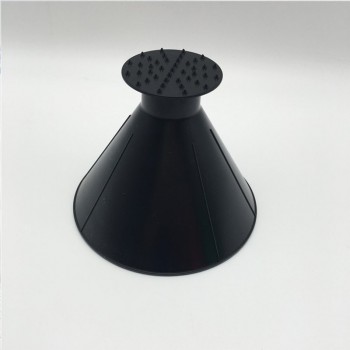 Magic Window Windshield Car Ice Scraper Cone Shaped Funnel Snow Remover Tool Scrape A Round