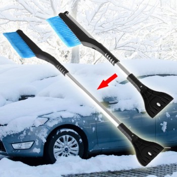 Free delivery Large Car Vehicle Winter Snow Ice Scraper Snow Brush Shovel Removal Brush