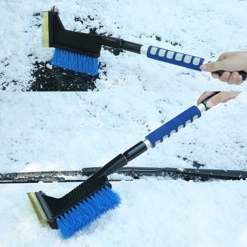 CARPRIE 2in1 Winter Car Ice Scraper Snow Brush Retractable Window Shovel Removal Brush Nov20 Drop Ship