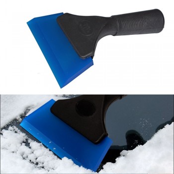 EHDIS Winter Car Ice Scraper Rubber Window Glass Water Wiper Snow Cleaning Brush Windshield Snow Shovel Auto Vehicle Ice Remover