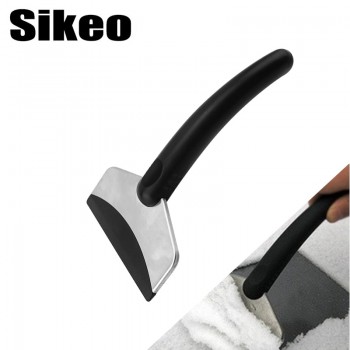 Sikeo 2018 New Non-slip Stainless Snow Shovel Scraper Removal Clean Tool Auto Car Vehicle Fashion And Useful Ice Remove Tool