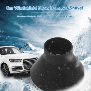 1pcs Magic Auto Car Magic Ice Scraper Vehicle Window Windshield Funnel Snow Remover Deicer Cone Deicing Tool For Drop Shipping