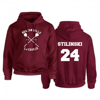 Teen Wolf Sweatshirts Men Women Casual Red Warm Pullover Stilinski Lahey McCall Printed Mens Hoodies Hip Hop Streetwear Clothes