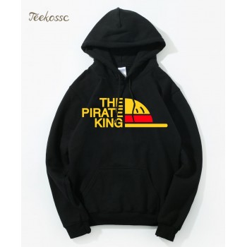 One Piece Hoodie Men Japanese Anime Hoodies Mens The Pirate King Luffy Hooded Sweatshirt Winter Autumn Fleece Pullover Youth