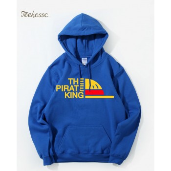 One Piece Hoodie Men Japanese Anime Hoodies Mens The Pirate King Luffy Hooded Sweatshirt Winter Autumn Fleece Pullover Youth