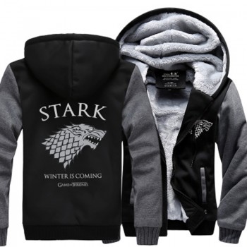 Mens Sweatshirt Game of Thrones House Stark hoodies men Winter Is Coming 2017 spring winter fleece jacket tracksuits harajuku