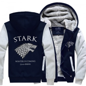 Mens Sweatshirt Game of Thrones House Stark hoodies men Winter Is Coming 2017 spring winter fleece jacket tracksuits harajuku