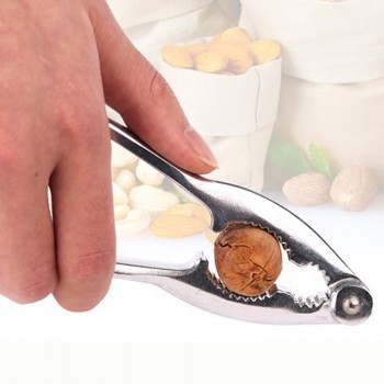 Zinc Alloy Quick Walnut Cracker Nutcracker Sheller Nut Opener Kitchen ToolP1