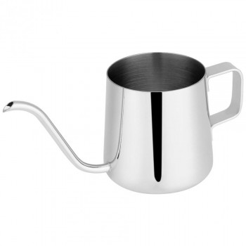 250ml/350ml Stainless Steel Teapot Drip Coffee Pot Long Spout Kettle Cup Home Kitchen Tea Tool