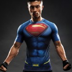 3D Print Compression Shirt Mens Anime Super hero T-shirt Summer Fashion Fitness Superman Spiderman Short-Sleeved Clothing tee