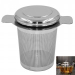 Tea Infuser Stainless Steel with Lid as Drip Tray Tea Strainer YH-460103