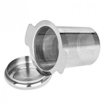 Tea Infuser Stainless Steel with Lid as Drip Tray Tea Strainer YH-460103