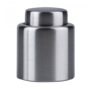 Stainless Steel Wine Bottle Stopper Plug Silver Elegant Vacuum Sealer Wine Stopper Saver Preserver Pump Sealed