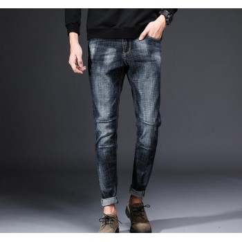 2018 Popular New Design Mens Casual Stretch Spring Thin Jeans