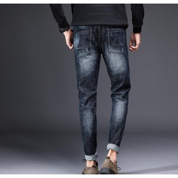 2018 Popular New Design Mens Casual Stretch Spring Thin Jeans