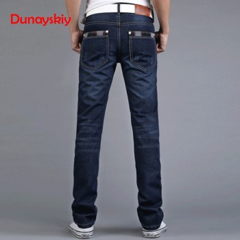 Mens Jeans 2019 Fashion Casual Male Denim Pants Skinny Trousers Cotton Classic Straight Jeans High Quality 2019  Casual Male