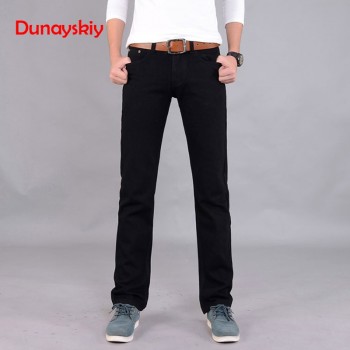 Mens Jeans 2019 Fashion Casual Male Denim Pants Skinny Trousers Cotton Classic Straight Jeans High Quality 2019  Casual Male