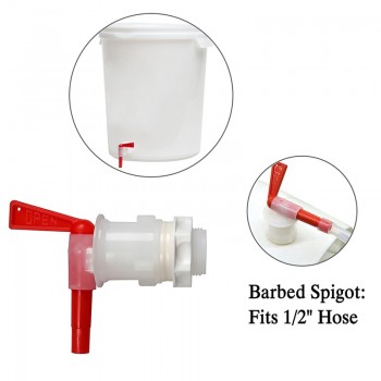 Homebrew Beer Brew Bottling Bucket Plastic Spigot Tap Replacement spigot,Fermenter beer Bucket spigot,3pcs/lot