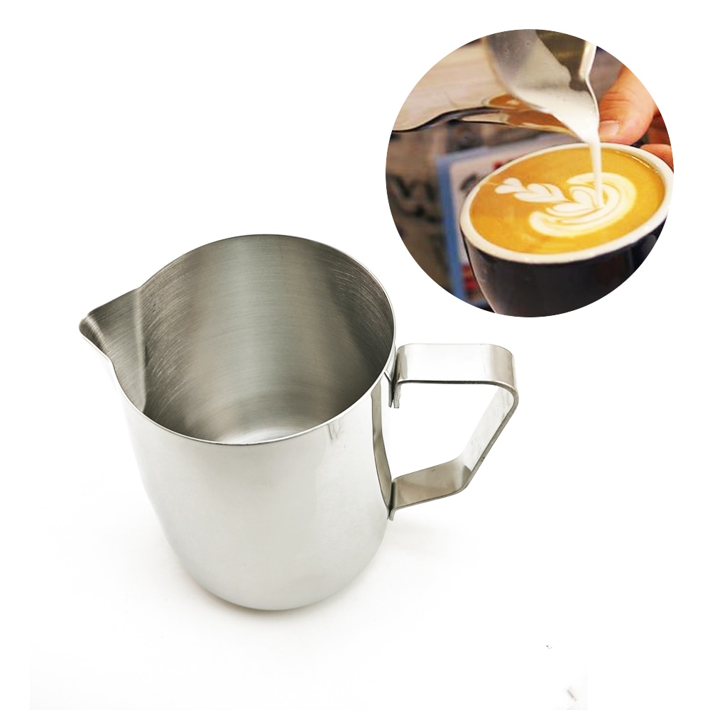 Stainless Steel Milk Frothing Jug Espresso Coffee Mug Pitcher Barista Craft Coffee Cappuccino Cups Latte Pot Kitchen Tool