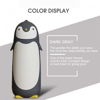 AIHOME Cute Penguin Stainless Steel Thermos Vacuum Flasks Kids Cartoon Thermal Insulation Water Bottle Sweet Gift For Children