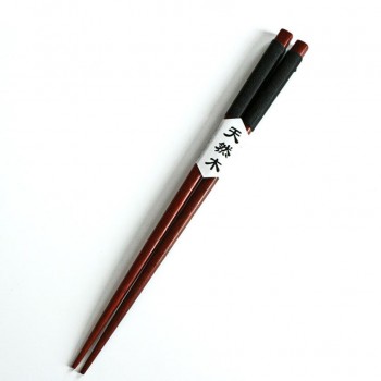 2 Pairs Handmade Japanese Natural Chestnut Wood Chopsticks Set Value Gift eetstokje Pauzinho Baguette 17aug1