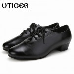 2019 Men Children Boy Modern Ballroom Tango Latin Dancing Shoes Heel 2.5CM 3CM 4CM Women Man kid boys dance shoes WD259