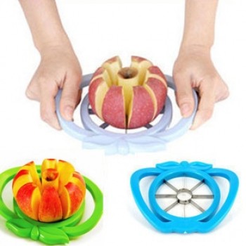 large apple-shaped stainless steel cut fruit device Apple slicer cut apples dividers knife kitchen cooking tools