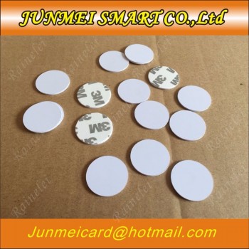 20pcs 25mm 125Khz RFID Cards ID 3M Sticker Coin Cards TK4100 Chip Compatible EM4100