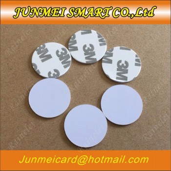 20pcs 25mm 125Khz RFID Cards ID 3M Sticker Coin Cards TK4100 Chip Compatible EM4100