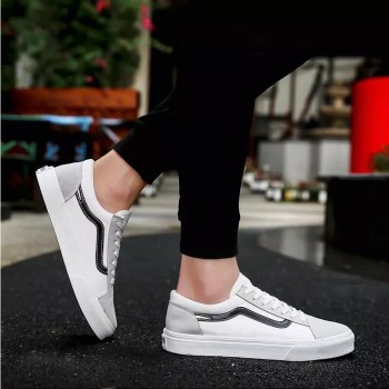 2018 Spring Autumn New Trend Mens Vulcanized Shoe Men Casual Shoes  Breathable Sneakers Lace-up Canvas Shoes Mens Skull Shoes